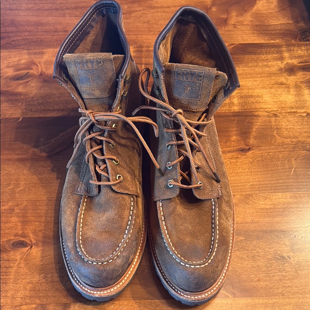 Men's FRYE Brown Leather Boots